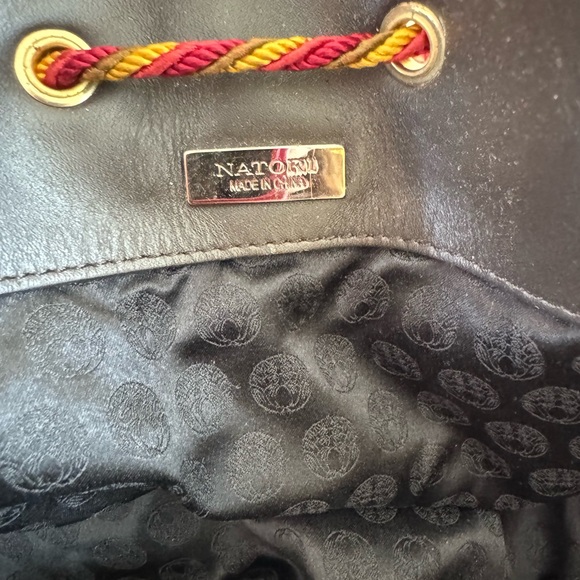 NATORI Vibrant Yellow and Red Bag with Spacious Design - Picture 10 of 11